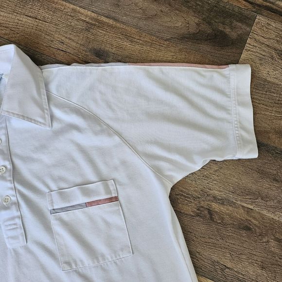 Vintage Royale Air Polo Shirt Mens Adult Med. Casual Lightweight Polyester - Picture 8 of 8